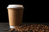 White Compostable Coffee Lid For 10Oz, 12Oz, 16Oz, 20Oz - Dia:3in H:.75in 1000 Pcs/Cs