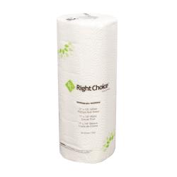 Right Choice™ Towel 2-Ply 85-Sheet, White, 11" x 7.8"