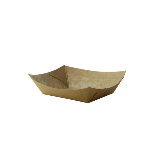Multi Use Kraft Paper Boat -3oz L:4.55 X W:3 X H:.6in 1000 Pcs/Cs