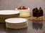 Southern Champion Tray 11213 9" Corrugated Single Wall Cake , Greaseproof, White (Case of 100)