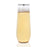 9 oz. Clear with Silver Stemless Disposable Plastic Champagne Flutes (64 Per Case)