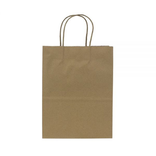 Karat Balboa (Small) Paper Shopping Bags - Kraft - 250 Bags