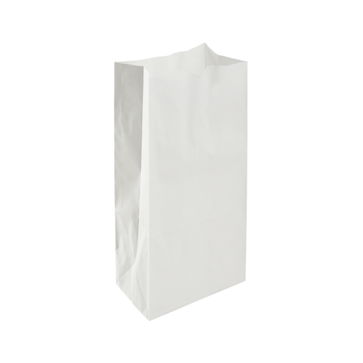 Karat 6lb Paper Bag - White - 2,000 Bags