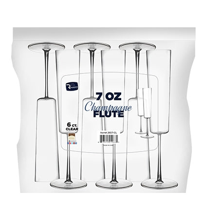 7 oz. Champagne Flute (72/CS) - Paper Supplies Plus