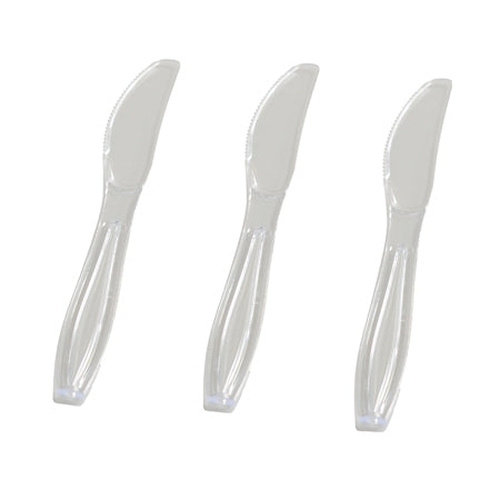 Extra Heavy Weight Knives (White, Black, Clear, & Bone) (1000/CS) - Paper Supplies Plus