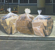 Trash Liner 46 Gallon (23x17x46) Heavy Duty (100/Case) - BLACK OR CLEAR - Paper Supplies Plus