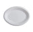 10" X 8" OVAL COMPOSTABLE PLATE -500/CS - Paper Supplies Plus