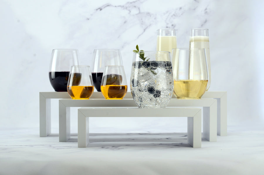 Stemless Flutes & Wine Goblets