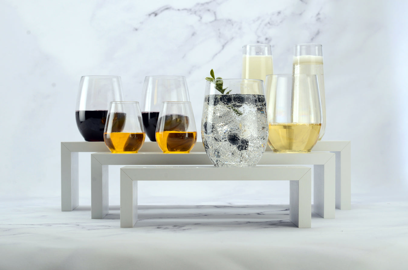 Stemless Flutes & Wine Goblets