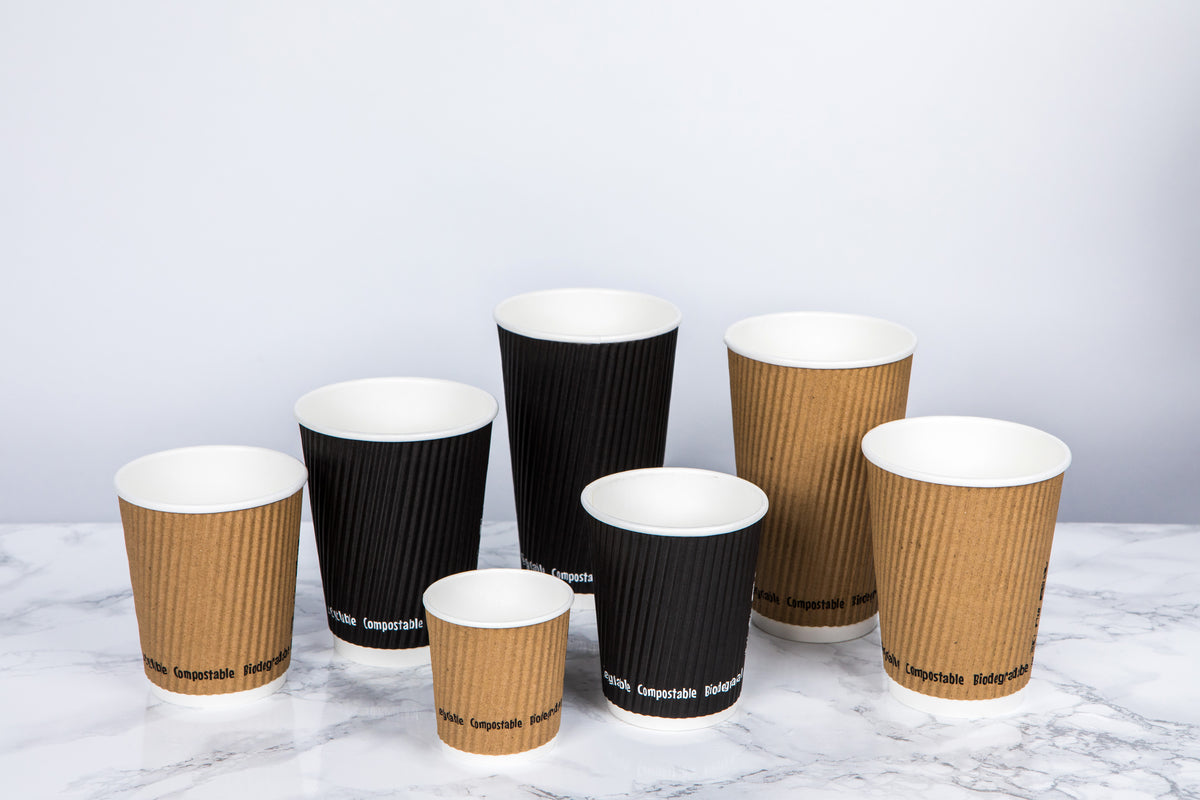 Rippled Double Walled Cups