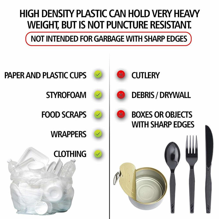 High Density Can Liners