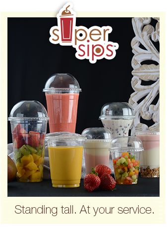 14 oz Cups | Iced Coffee Go Cups with Sip Through Lids | Cold Smoothie