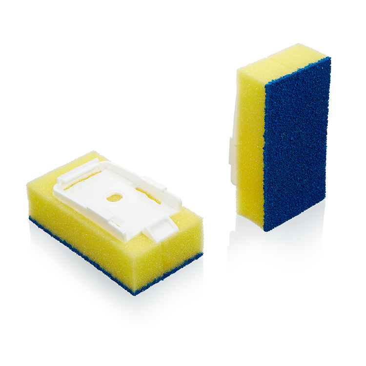 Arrow Home Products Scrubber Dishwasher Replacement Sponge (2-Pack) For Dish Sponge with Soap Dispenser Handle