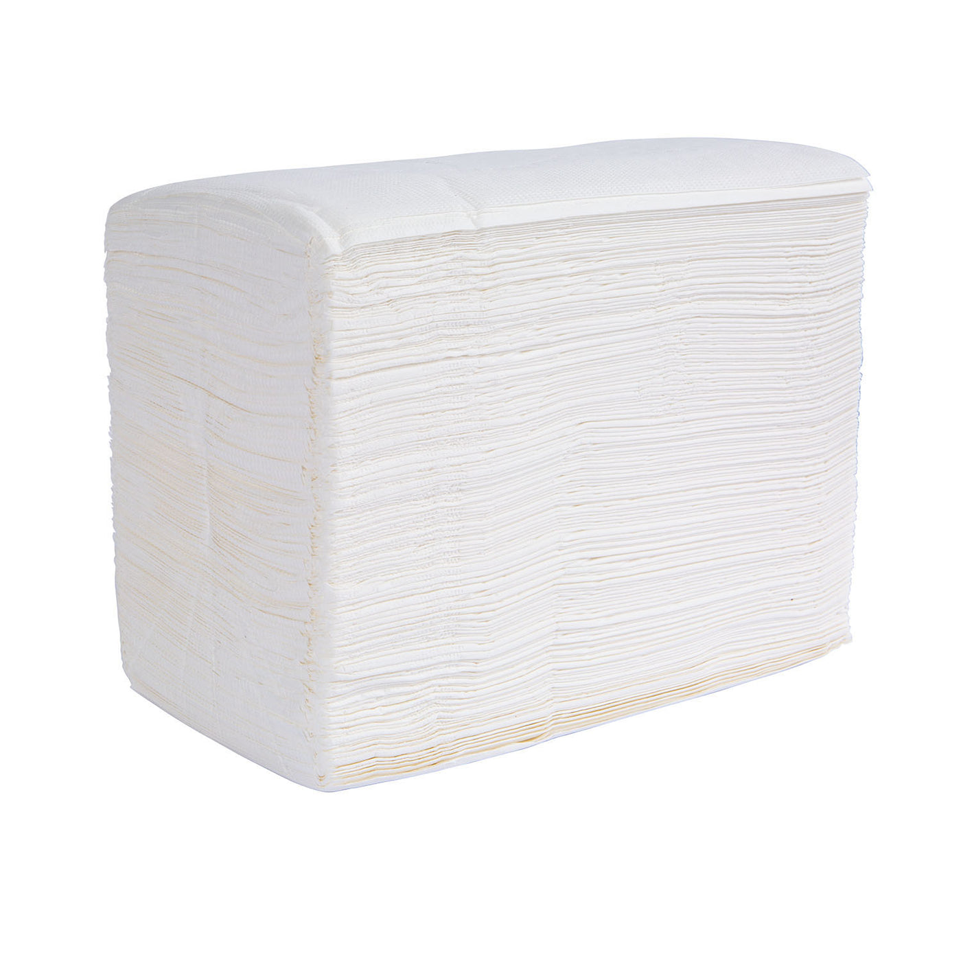 Hawthorn Premium 2-Ply White Dinner Napkins, 1/8 Fold, 15 x 17 inch