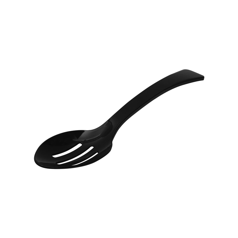 9" Extra Heavy Duty Slotted Serving Spoon – Plastic Buffet & Catering Spoon