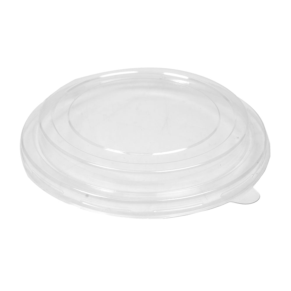 7.4" Clear Dome Lid for Low Profile Kraft Bowls – 300 Lids/Case