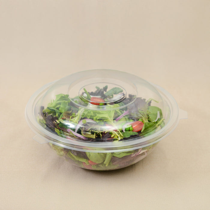LIDS (FLAT OR DOME) FOR 160oz Round Bowl (25 Lids per Case)