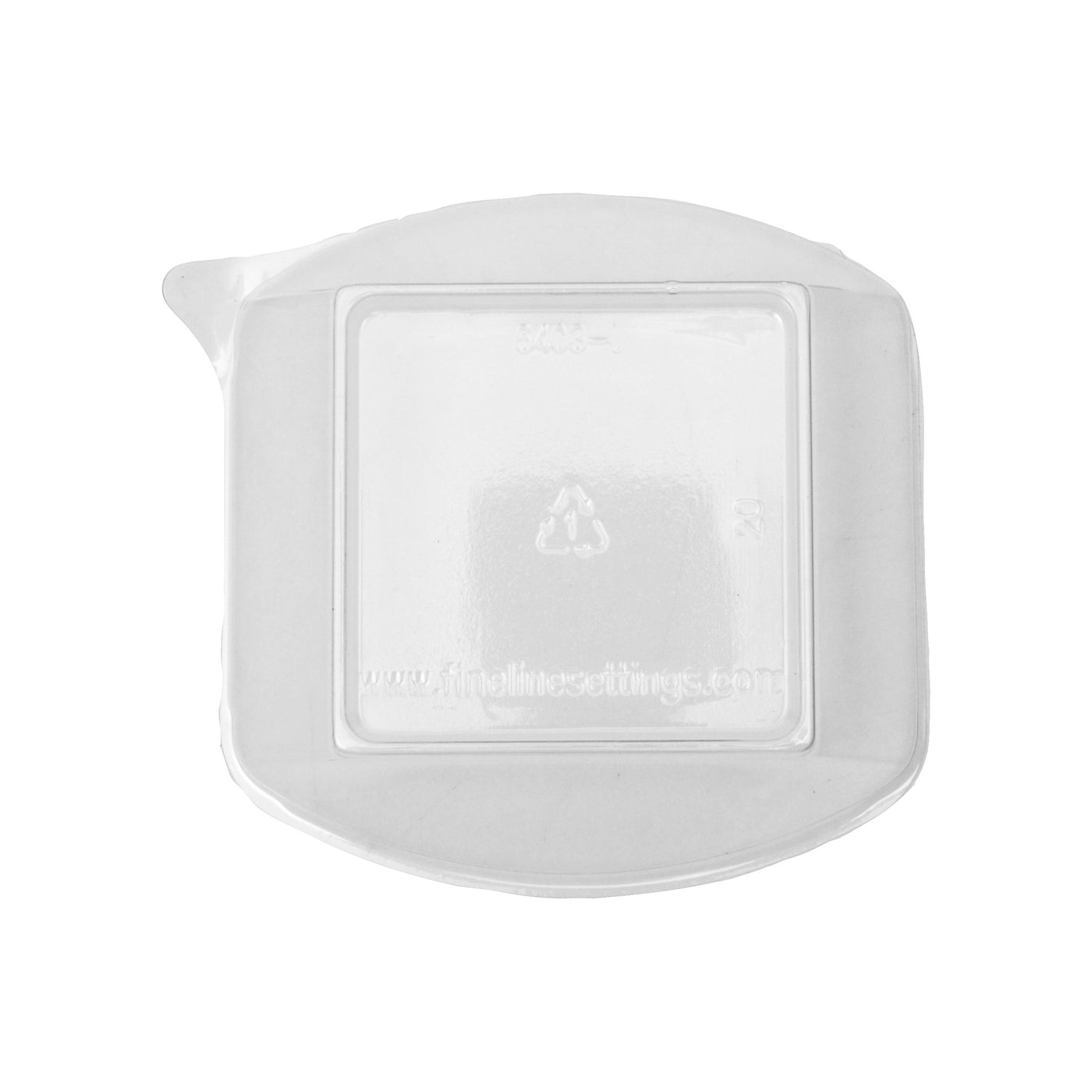 Fineline Tiny Temptations Dome Lid for 5.4 oz Tiny Tumbler, Clear (6403-L)
