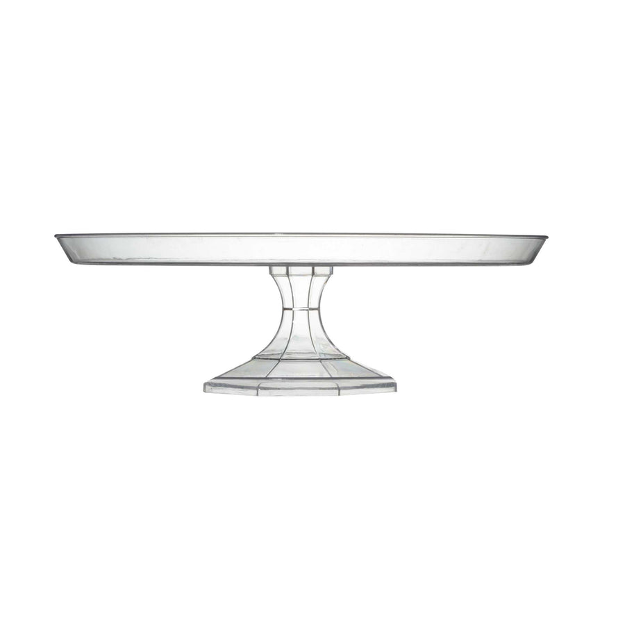 Fineline Settings Platter Pleasers™ Cake Stand – 13.75" Premium Disposable Display Stand