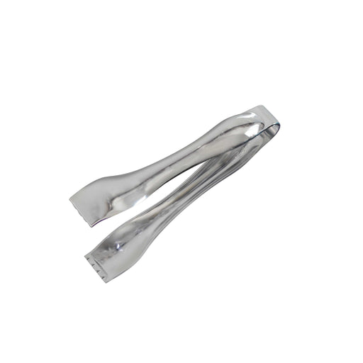 6.5" Silver Disposable Serving Tongs – Heavy Duty Plastic Buffet & Catering Tongs (72/Case)
