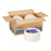 DIXIE BASIC® 8 1/2IN LIGHT-WEIGHT PAPER PLATES, WHITE, 500 PLATES PER CASE
