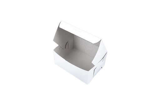 Southern Champion Tray Standard White Bakery Boxes 6X4-1/2X2-3/4, 250 Count