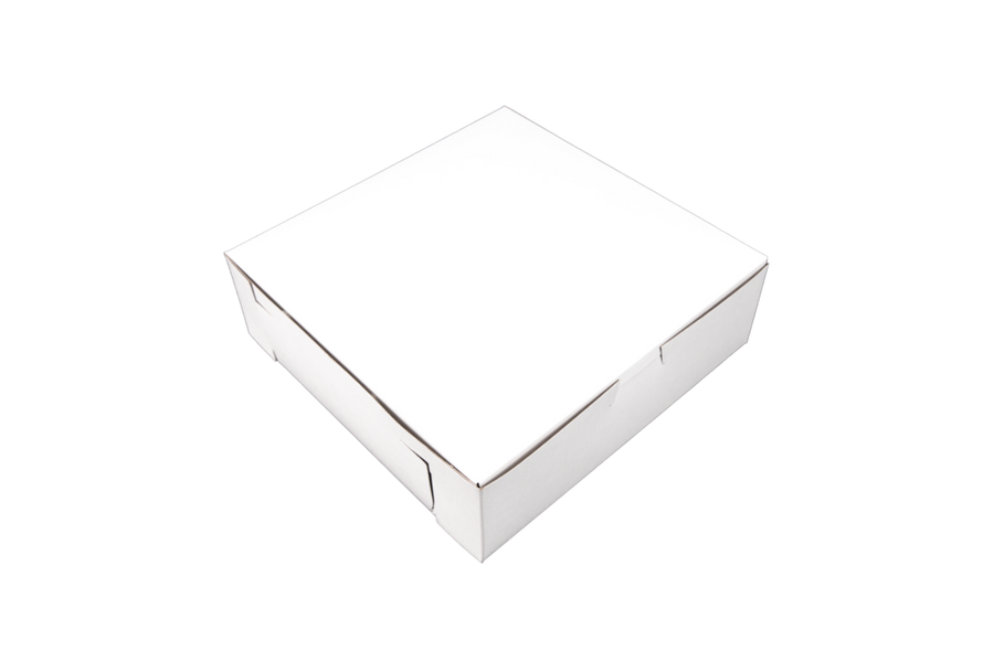 Southern Champion White Bakery Boxes 8x8x3" — 250/Case