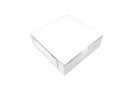 Southern Champion Tray Standard White Bakery Boxes 8X8X3, 250 Count