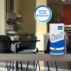 Scott® Paper Towel, White, 20 Rolls Per Case
