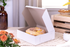 Southern Champion Tray Standard White Bakery Boxes 9X9X3, 250 Count