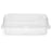 Detroit Forming Clear Hinged OPS Food Container with Bar Lock Closure – 5" x 2" x 2" (250/Case)
