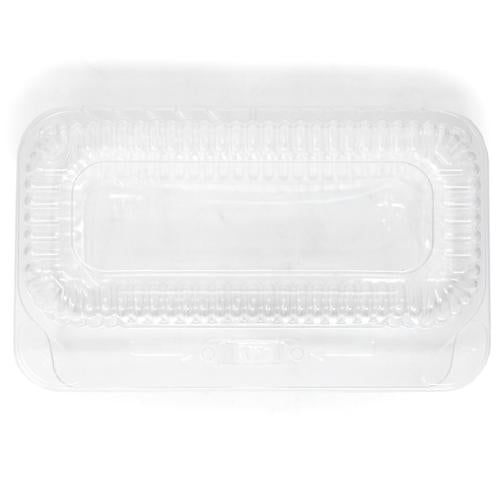 Detroit Forming Clear Hinged OPS Food Container with Bar Lock Closure – 5" x 2" x 2" (250/Case)
