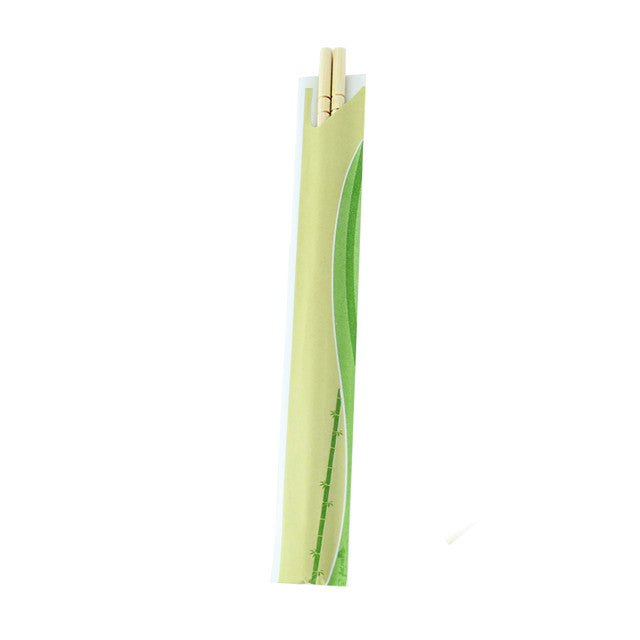 Bamboo Chopsticks in Sleeve 7.9" — Individually Wrapped | 2000/Case