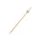 BIJOU Bamboo Pick with White Pearl - L:3.5in - 2000 pcs