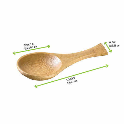 Bamboo Spoon - 0.25oz 3.7 X 1.8in - 500 Pcs