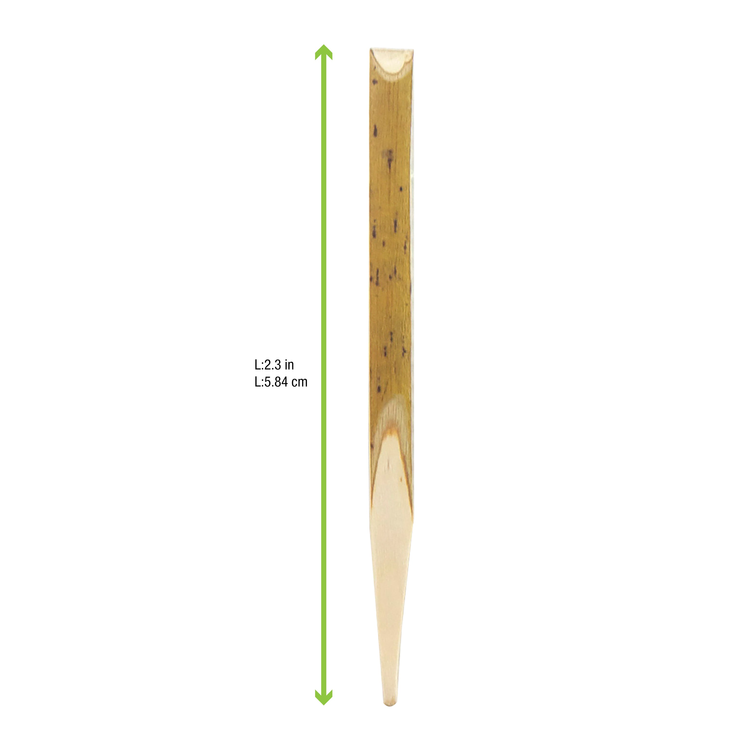 KUROMOJI Black Willow Pick / Tooth Pick - L:2.5in - 2000 pcs