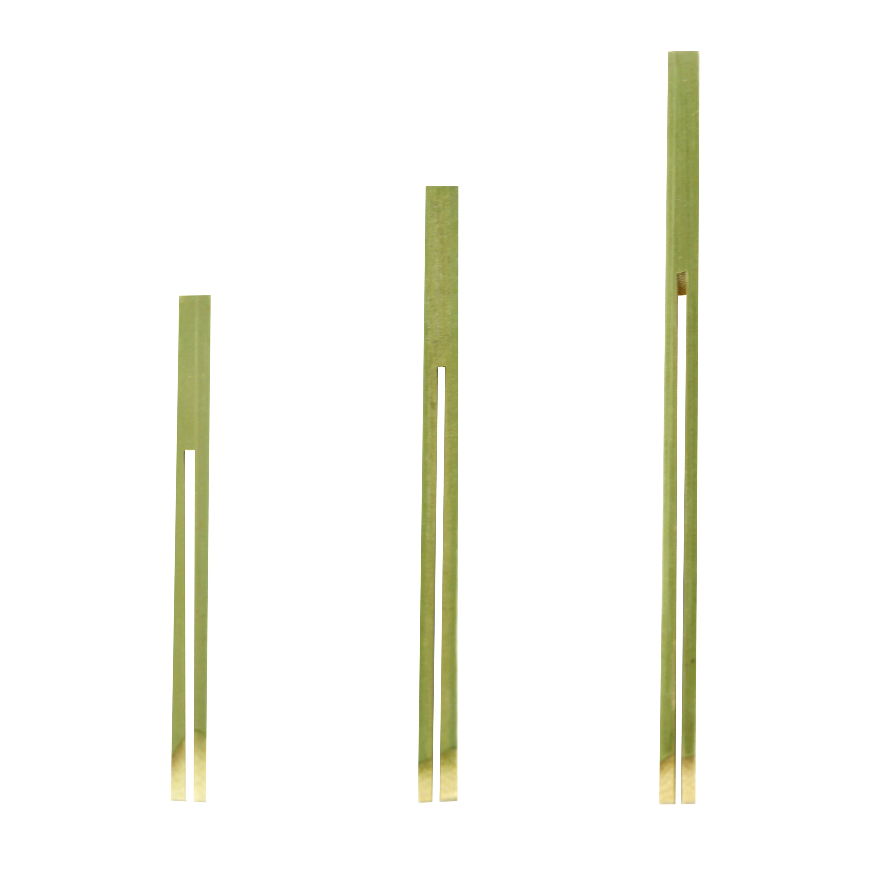 Bamboo Double Pick Skewer - 3.9in - 2000 Pcs
