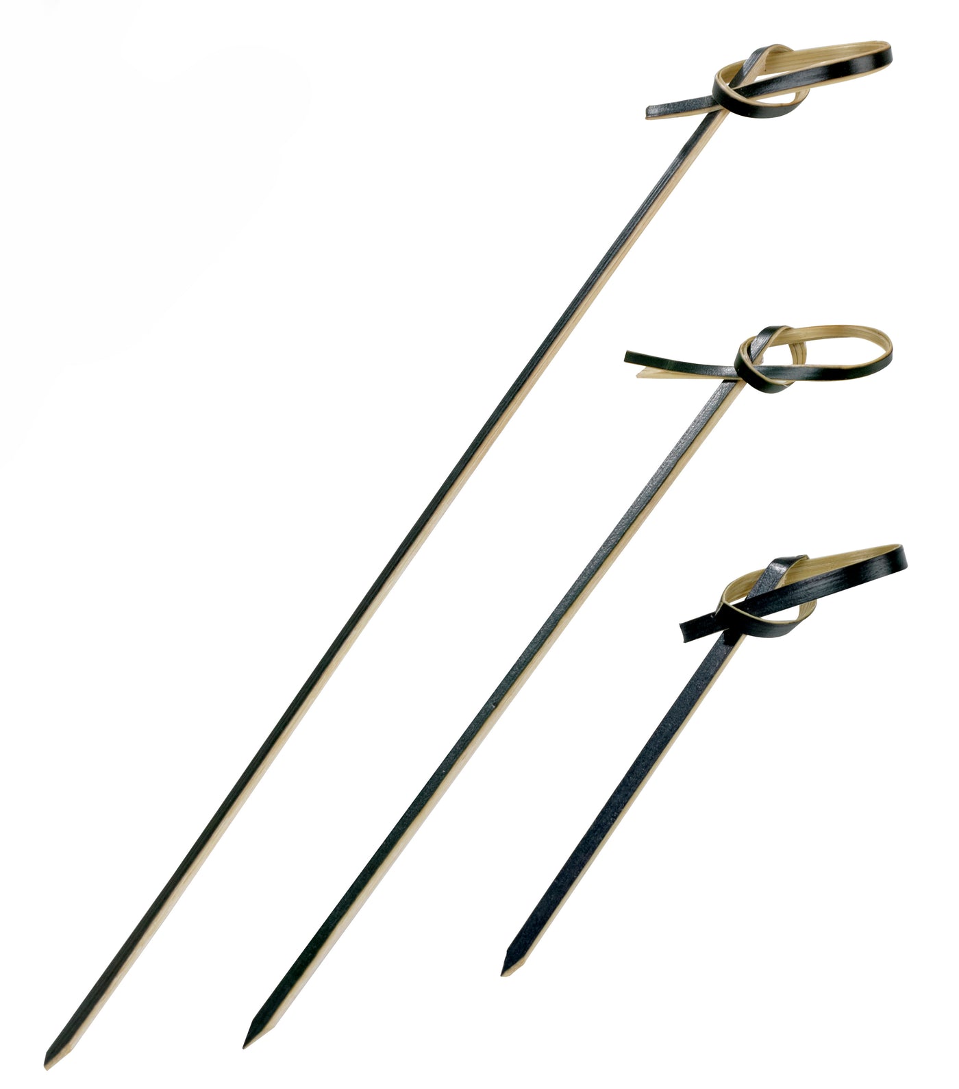 Black Looped Bamboo Skewer -5.9in - 2000 Pcs
