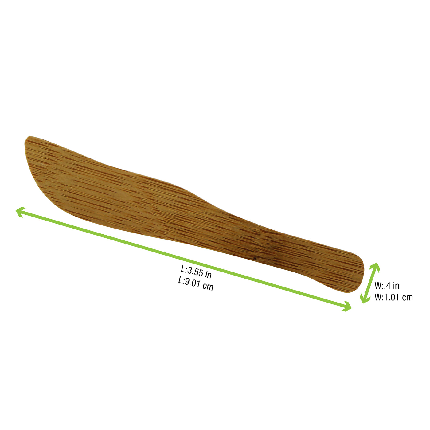 Natural Bamboo Mini Knife/Spreader - 3.5in - 500 Pcs