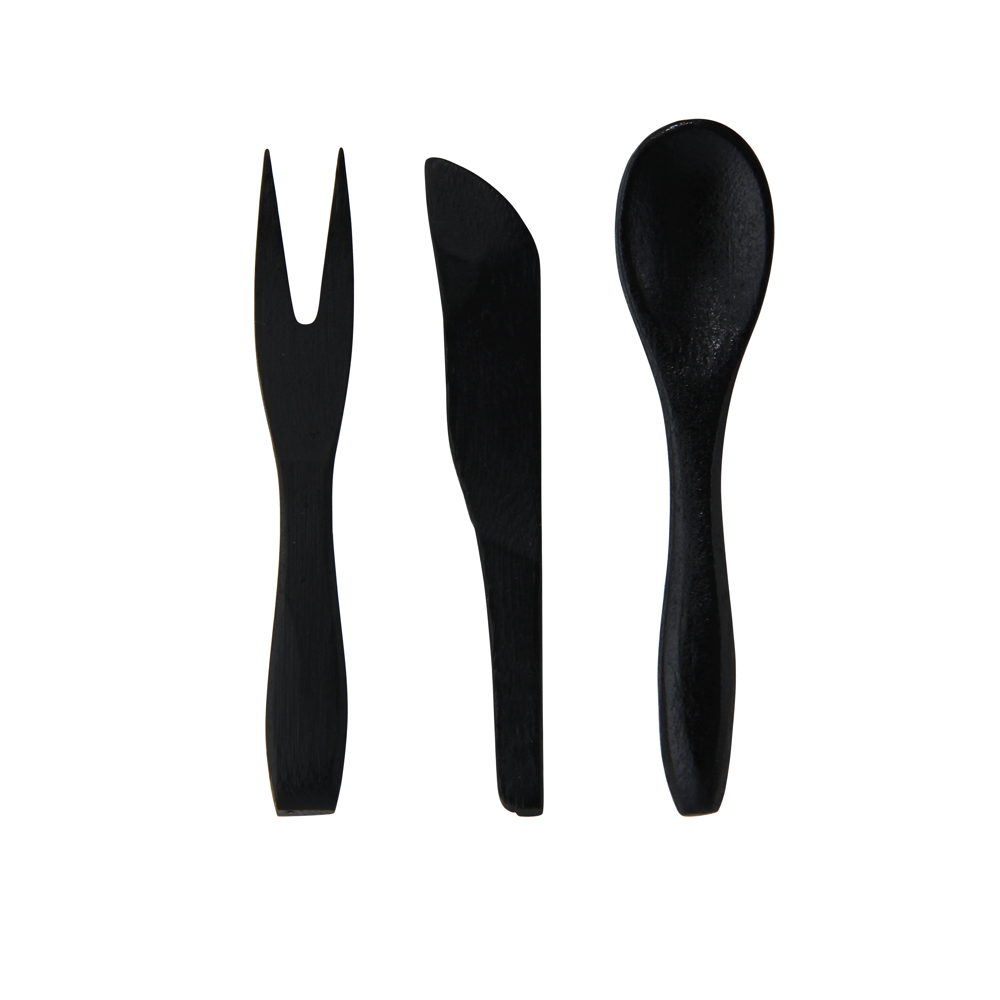 Tung Bamboo Mini Spoon - L:3.6 X W:.38in - 500 Per Case