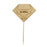Diamond Shaped Steak Markers with Bull Head Medium Well - L:3.7in W:2.1in - 1000 pcs