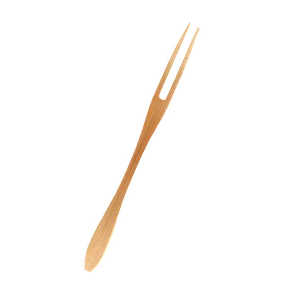 Bamboo Flat Fork - 6.5in - 500 Pcs