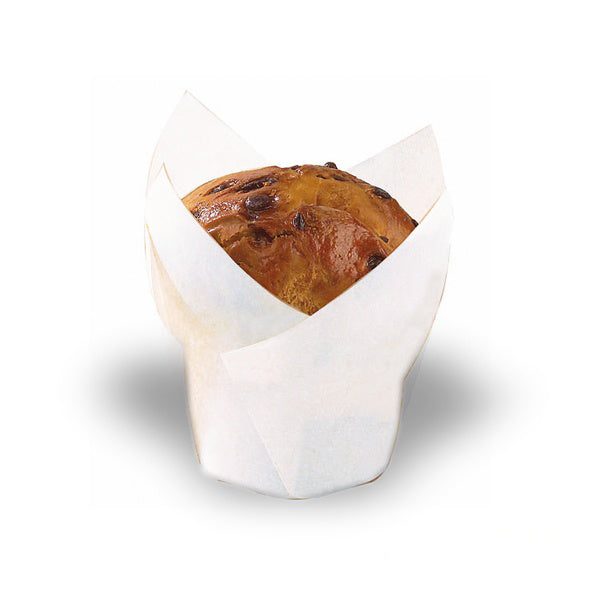 Tulip White Silicone Baking Cup - 1.25oz D:1.2in - 1000 Pcs