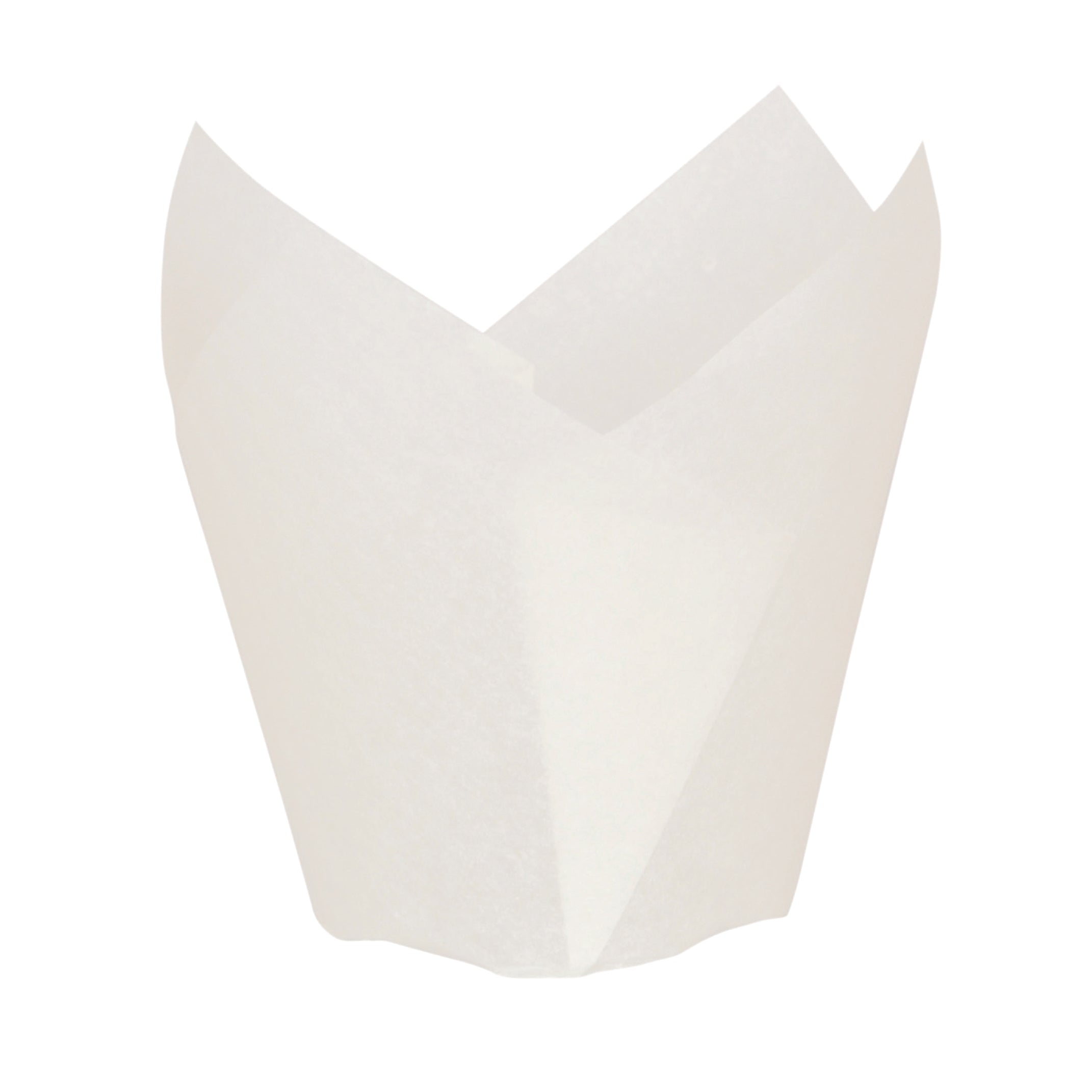 Tulip White Silicone Baking Cup - 1.25oz D:1.2in - 1000 Pcs