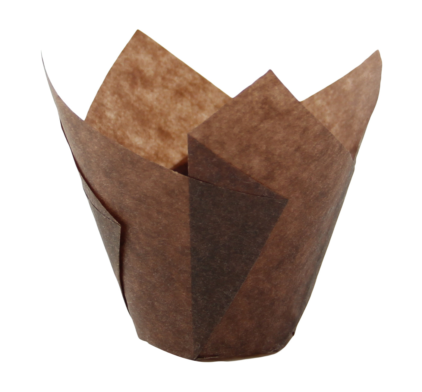 Tulip Dark Brown Silicone Baking Cup - 1.25oz D:1.2in - 1000 Pcs