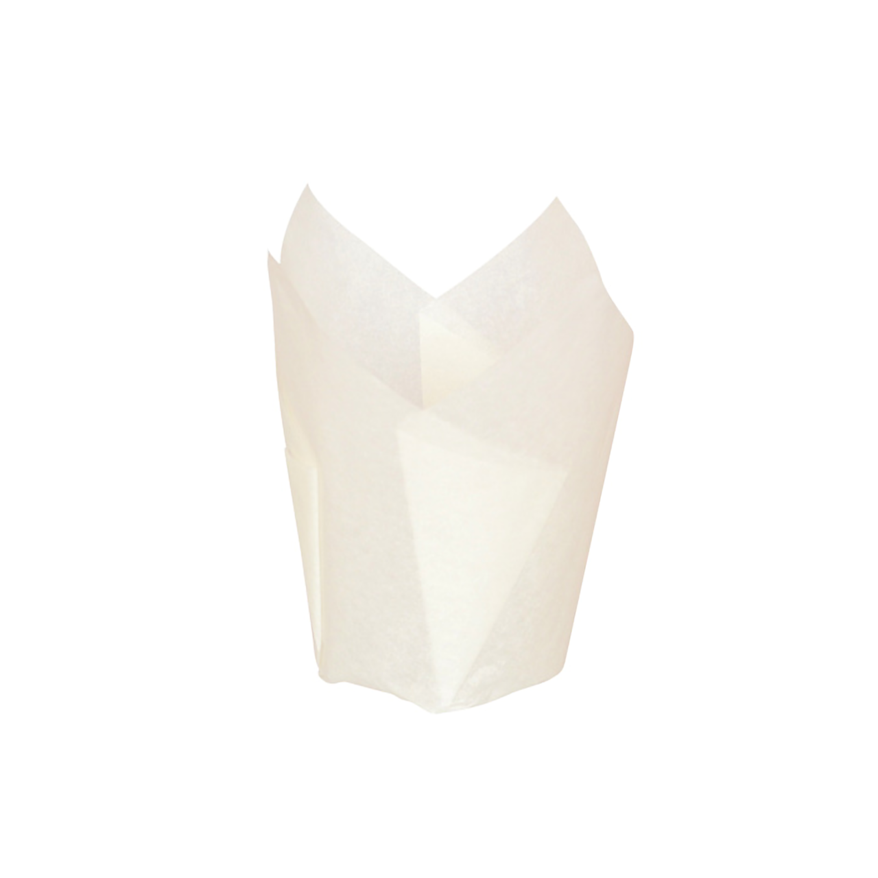 Tulip White  Silicone Baking Cup - 3oz D:1.8in - 1000 Pcs