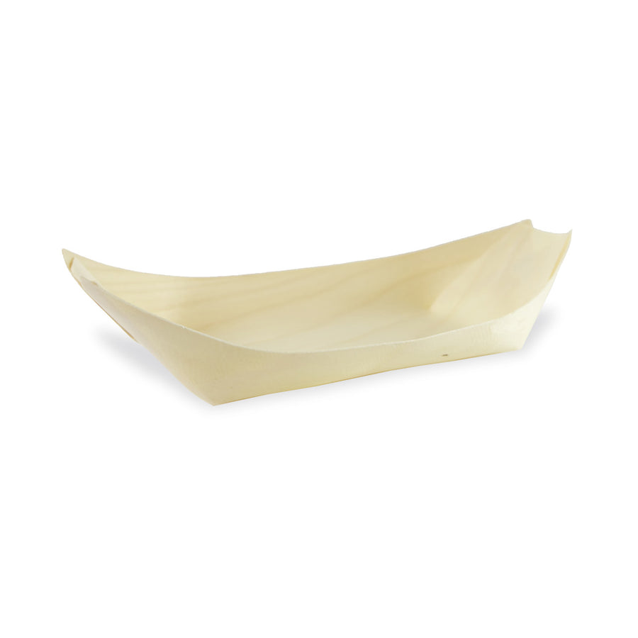 Medium Wooden Boat - 3.5oz 5 X 3 X 1.3in - 500 Pcs