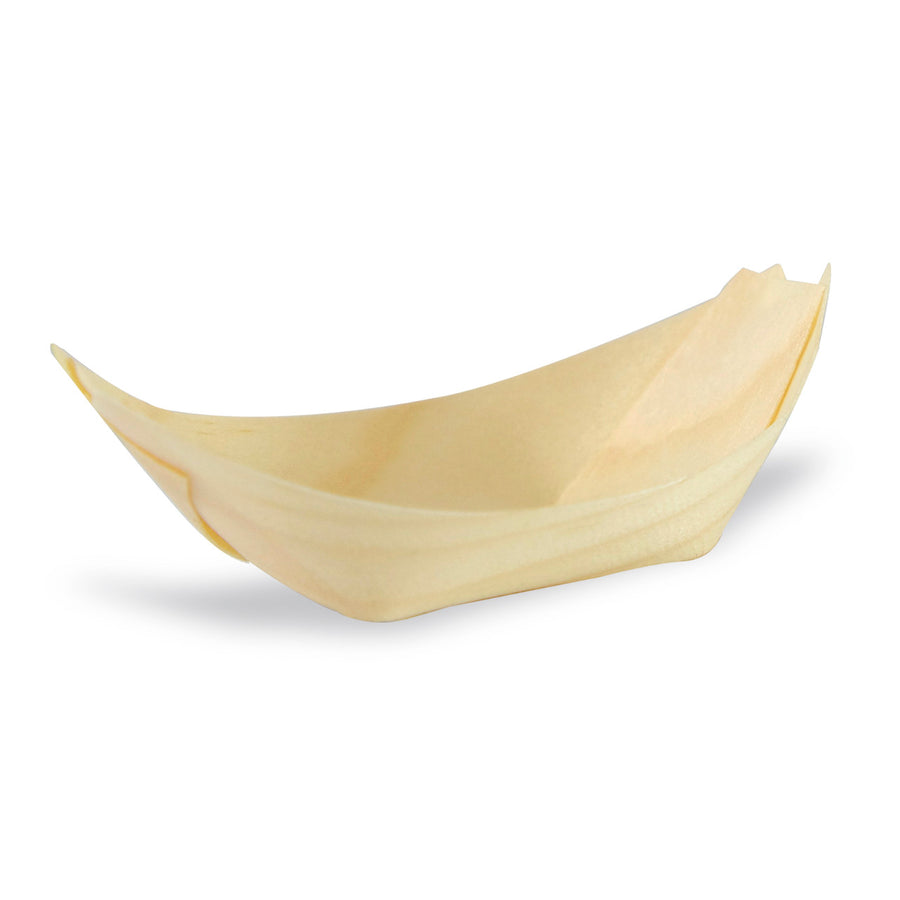 Mini Wooden Boats - 1oz 2.7 X 1.7in - 500 Pcs