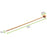 Natural Bamboo Ball Skewer - L:5.5in - 2000 pcs