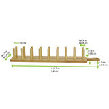 Taco Holder For 8 Tacos - L:15.75 X W:2.75in 12 Pcs/Cs